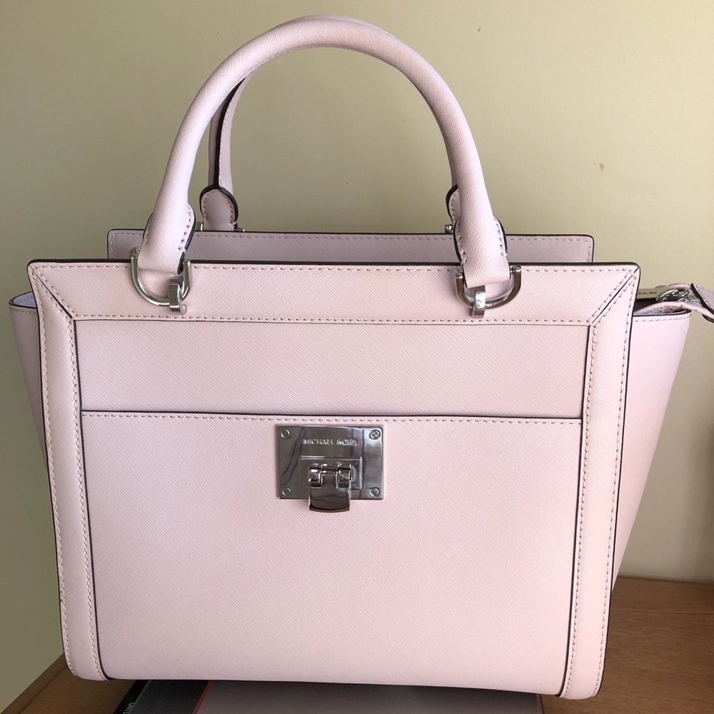 Michael Kors Tina Large Satchel in Blossom